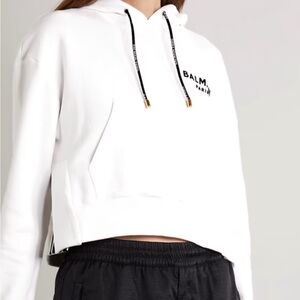 Balmain cropped women’s hoodie AUTHENTIC